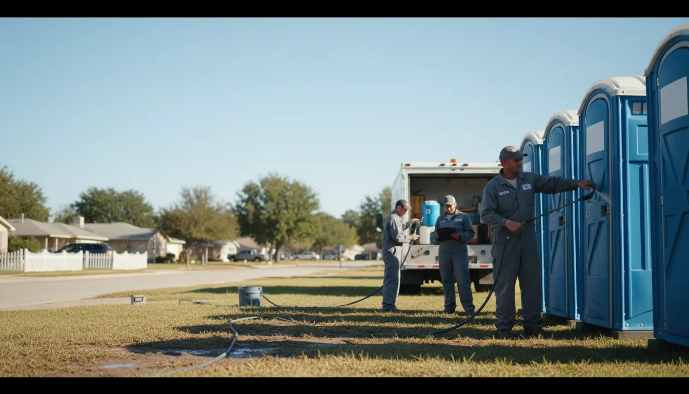 Long-Term Portable Toilet Rental in Kellyville, OK near me